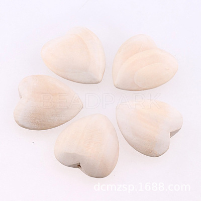 Chinese Cherry Wood Beads WOOD-TAC0005-15A-1