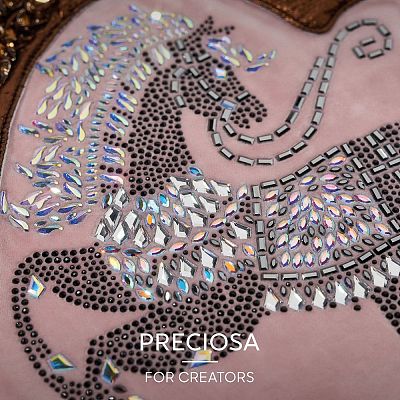 Preciosa® Crystal Hotfix Flatback Stones Y-PRC-HSS6-10020-200-1