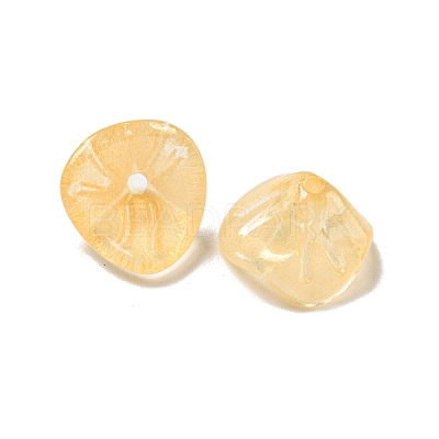 Electroplated Glass Beads GLAA-G119-01D-1