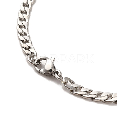 Non-Tarnish 201 Stainless Steel Irish Knot Pendant Necklaces NJEW-D066-01P-1