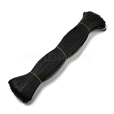 3-Ply PU Leather Braided Cord OCOR-Q059-01B-1