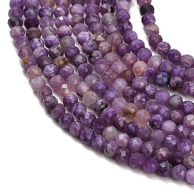 Natural Charoite Beads Strands GG-CBA4399-A11-02-1