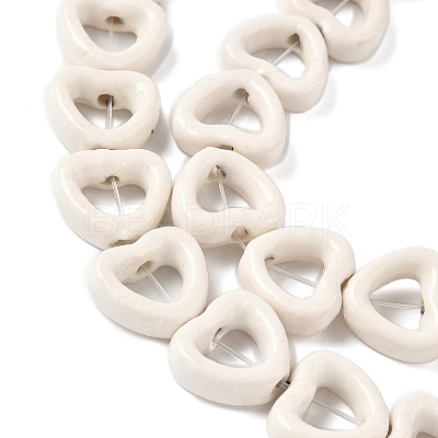 Handmade Porcelain Beads Strands PORC-Z002-01-1