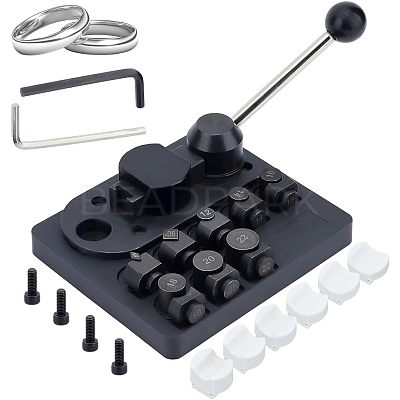 Plastic Nylon Jewelry Ring Bending Machine TOOL-WH0125-62-1