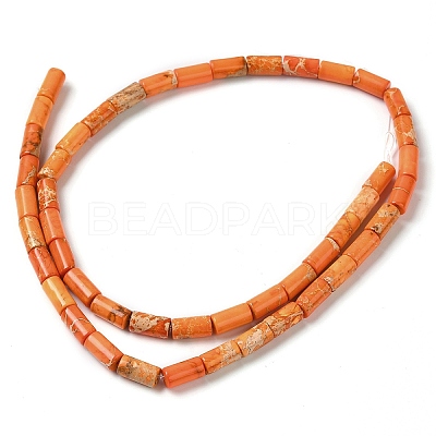 Natural Imperial Jasper Beads Strands G-Q169-A02-01F-1