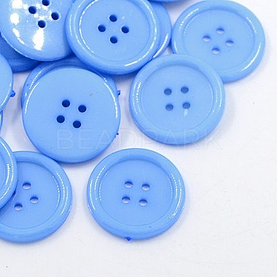 Acrylic Sewing Buttons BUTT-E076-B-02-1