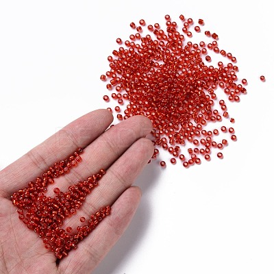 8/0 Glass Seed Beads SEED-US0003-3mm-25-1