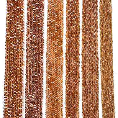 Electroplate Glass Beads Strands LS-EGLA-A044-T1mm-B04-1