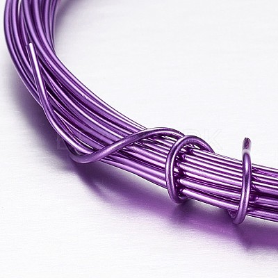 Round Aluminum Craft Wire LS-AW-D009-1mm-10m-11-1