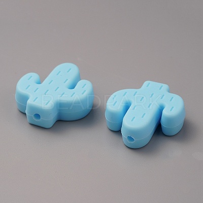 Food Grade Eco-Friendly Silicone Beads LS-SIL-WH0013-23A-1