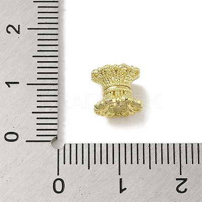 Brass Spacer Beads KK-K371-22D-G-1