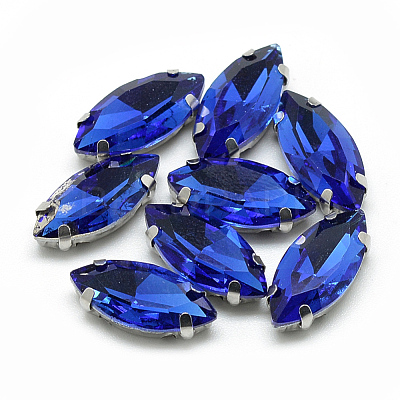 Sew on Rhinestone RGLA-T034-9x18mm-11-1
