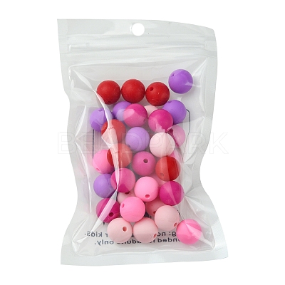 35Pcs Food Grade Eco-Friendly Silicone Focal Beads SIL-FS0001-22D-1