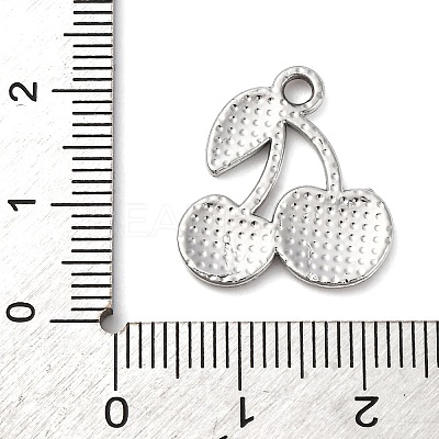 Cherry Alloy Pendants PALLOY-S051-03B-P-1