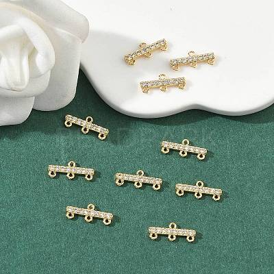 SHEGRACE Brass Micro Pave Pave Cubic Zirconia Chandelier Components Links XGRQ3D792-498G-1