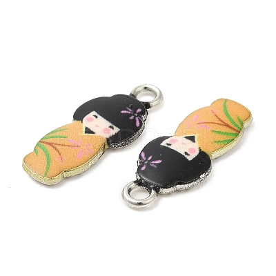 Alloy Enamel Pendants FIND-C037-17P-02-1