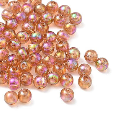 Eco-Friendly Transparent Acrylic Beads PL731-10-1