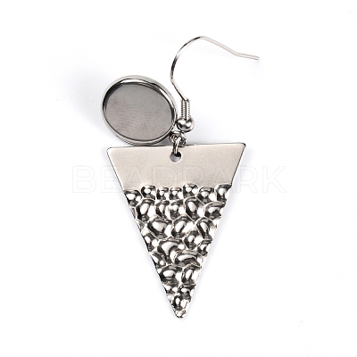 304 Stainless Steel Earring Hooks LS-STAS-WH0027-20C-1