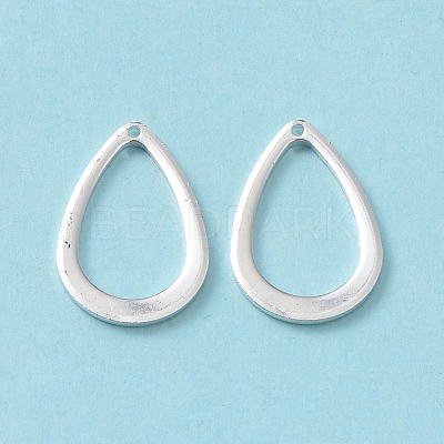 304 Stainless Steel Open Pendants STAS-L234-085S-1
