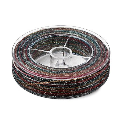 30M Gradient Color Round PET Waxed Thread OCOR-F018-02A-1