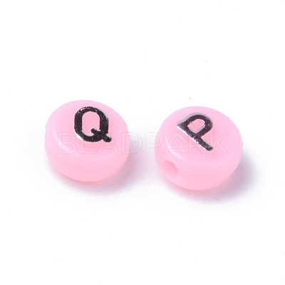 Opaque Acrylic Beads MACR-S273-49F-1