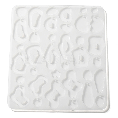 DIY Silicone Irregular Shape Pendant Molds DIY-M047-01B-1