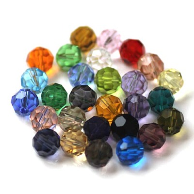 Imitation Austrian Crystal Beads SWAR-F021-10mm-M-1