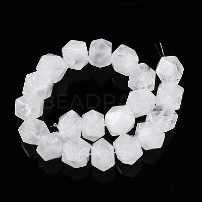 Natural Quartz Crystal Beads Strands G-T138-43-1