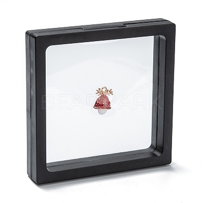 Square Transparent PE Thin Film Suspension Jewelry Display Stands LS-CON-D009-02B-02-1