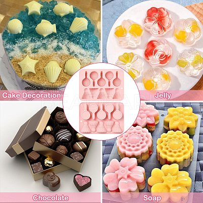 2 Different Shapes Silicone Molds ST-CJ0007-32-1