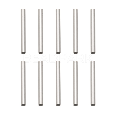 Tarnish Resistant 304 Stainless Steel Tube Beads STAS-G071-35P-1