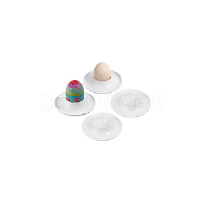 Ceramic Easter Egg Holders AJEW-WH0083-34-1