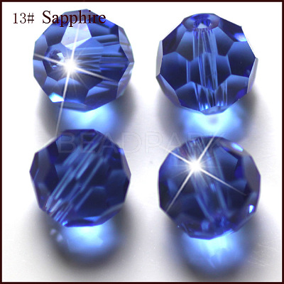 Imitation Austrian Crystal Beads SWAR-F021-10mm-206-1