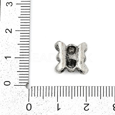 Alloy Rhinestone Beads FIND-A049-04AS-1