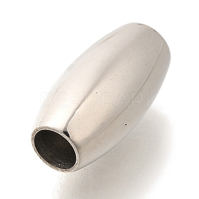 304 Stainless Steel European Beads STAS-G350-01E-P-1