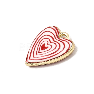 Printed Alloy Pendants ENAM-F160-07G-1