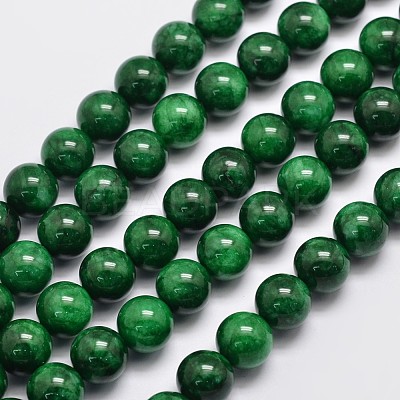 Natural Malaysia Jade Beads Strands G-A146-10mm-B04-1