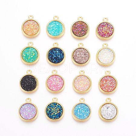 Resin Pendants RESI-F015-A-1