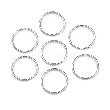304 Stainless Steel Closed Jump Rings STAS-G393-06P-10-1