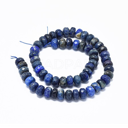 Natural Lapis Lazuli Beads Strands G-F632-15-04-1