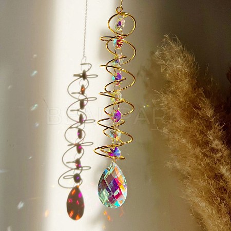 Faceted Glass Suncatchers PW-WG34118-05-1