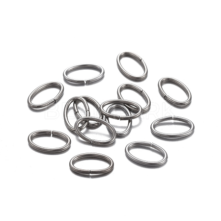 Tarnish Resistant 304 Stainless Steel Open Jump Rings A-STAS-F221-40P-A-1