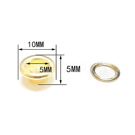 Brass Grommet Eyelet Findings PW-WG380A2-33-1