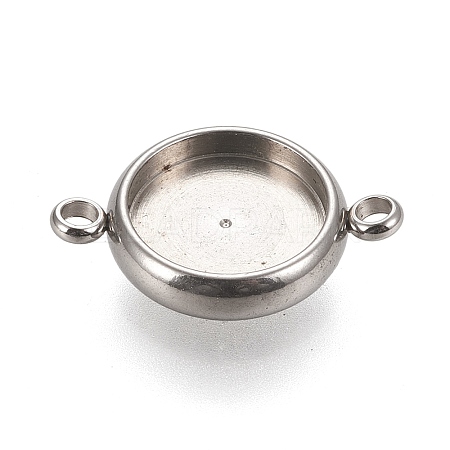 Tarnish Resistant 304 Stainless Steel Links Connectors Settings LS-X-STAS-K202-02D-P-1