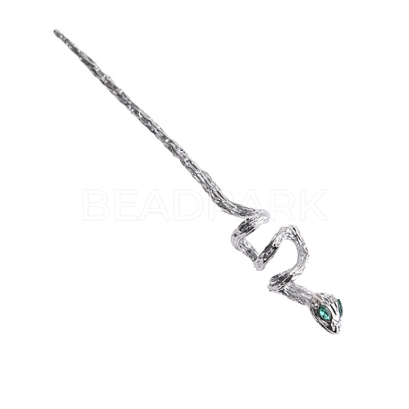 Alloy Rhinestone Hair Sticks PW-WG29501-02-1