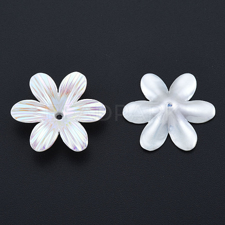 ABS Plastic Imitation Pearl Beads KY-N015-39-1
