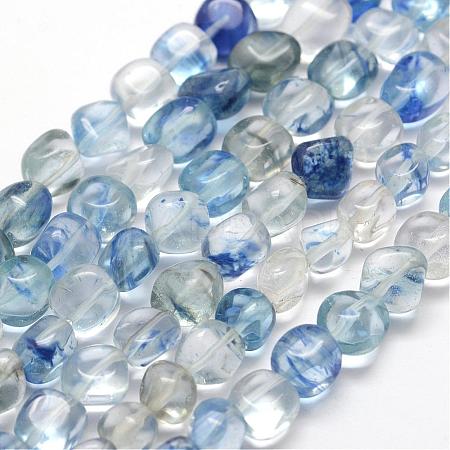 Glass Beads Strands G-F464-24-1