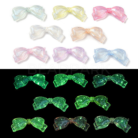 Luminous Transparent Acrylic Beads LACR-U001-01A-1