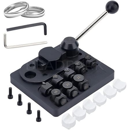 Plastic Nylon Jewelry Ring Bending Machine TOOL-WH0125-62-1