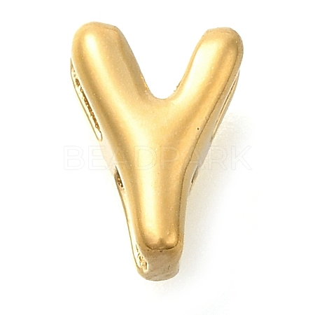 Ion Plating(IP) 304 Stainless Steel Slide Charms STAS-B075-37G-Y-1